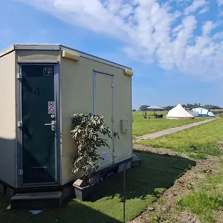 Luksusowy namiot Yurt-tent Met Uitzicht Hensbroek