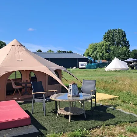 Campo de lujo Yurt-tent