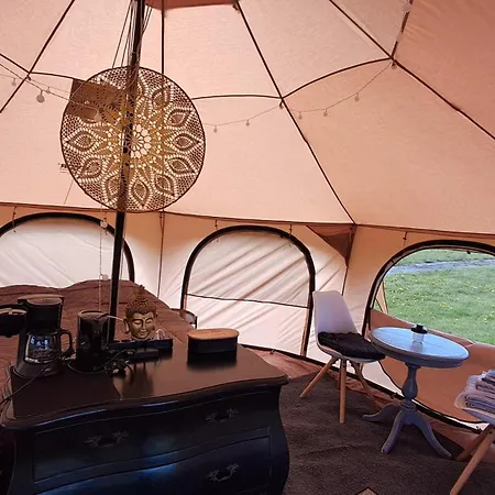 Yurt-tent Met Uitzicht 럭셔리텐트